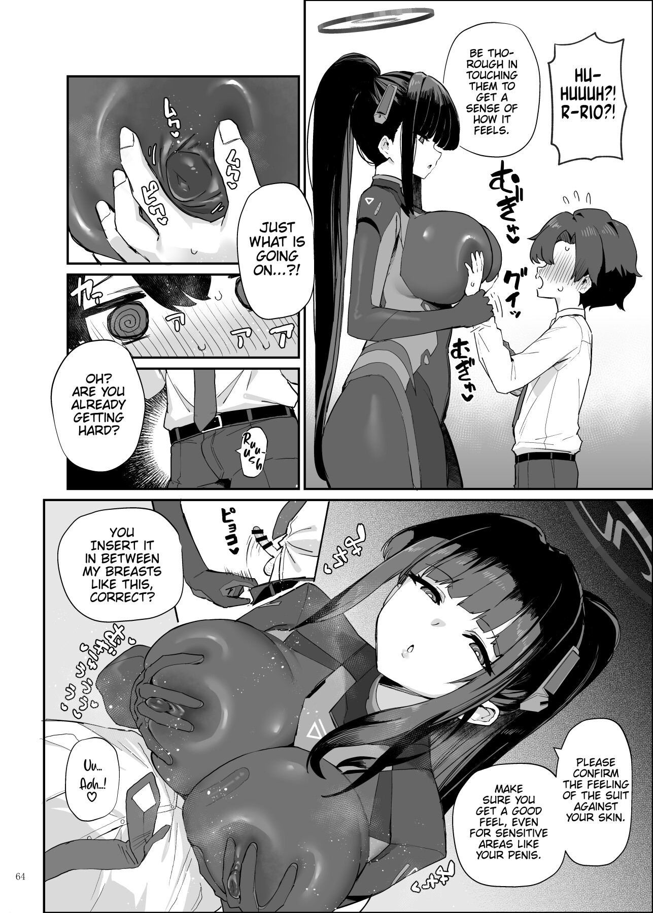 Hentai Manga Comic-Battle Suit Rio Lovey-Dovey Ero Anthology "There's No Way You're Going Into Battle In That Suit, Right?"-Read-66